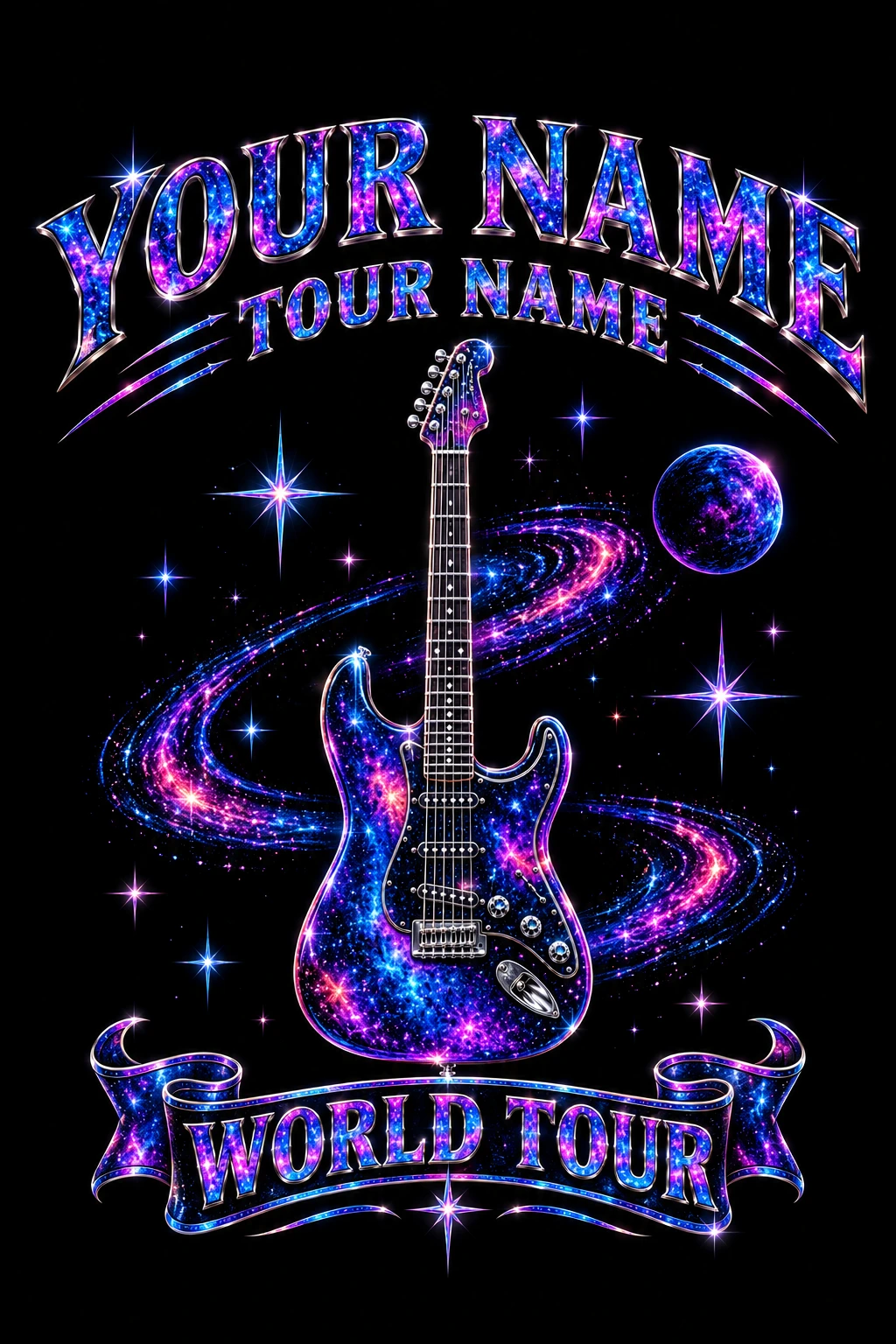 Cosmic Stardust art style