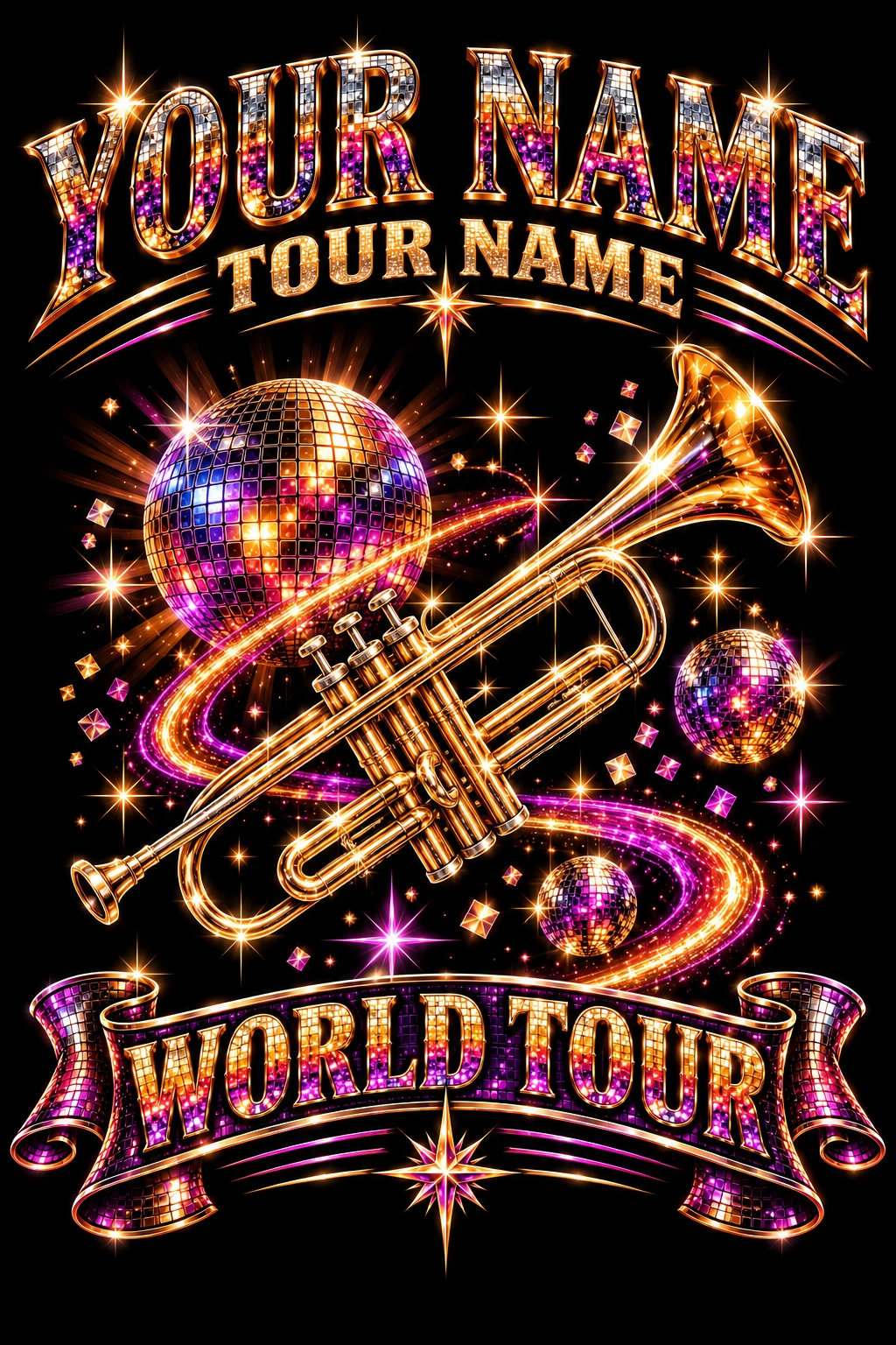 Disco Inferno art style